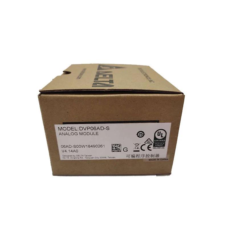 

Delta PLC SS2 Series Analog 6 point Input module DVP06AD-S