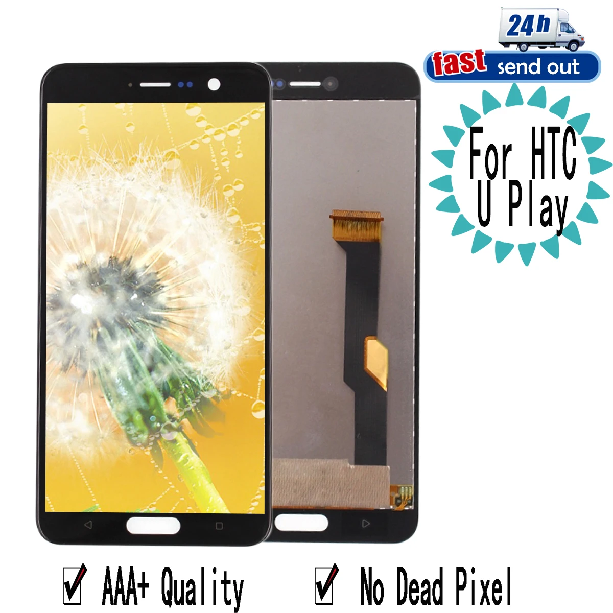 5 2 &quotU Play LCD для HTC U play Lcd DisplayTouch экран дигитайзер сборка Замена Uplay|Экраны