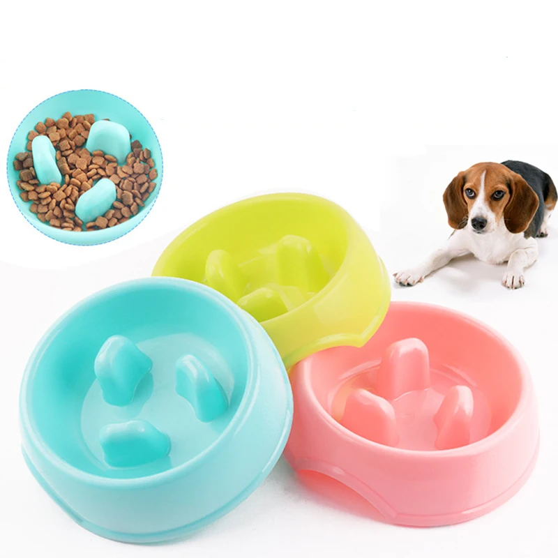 

Pet Products Slip Anti-smashing Pet Dog Bowl Healthy Bowl Puppy Anti-smashing Slow Food Bowl Pet Accessories Cat Food