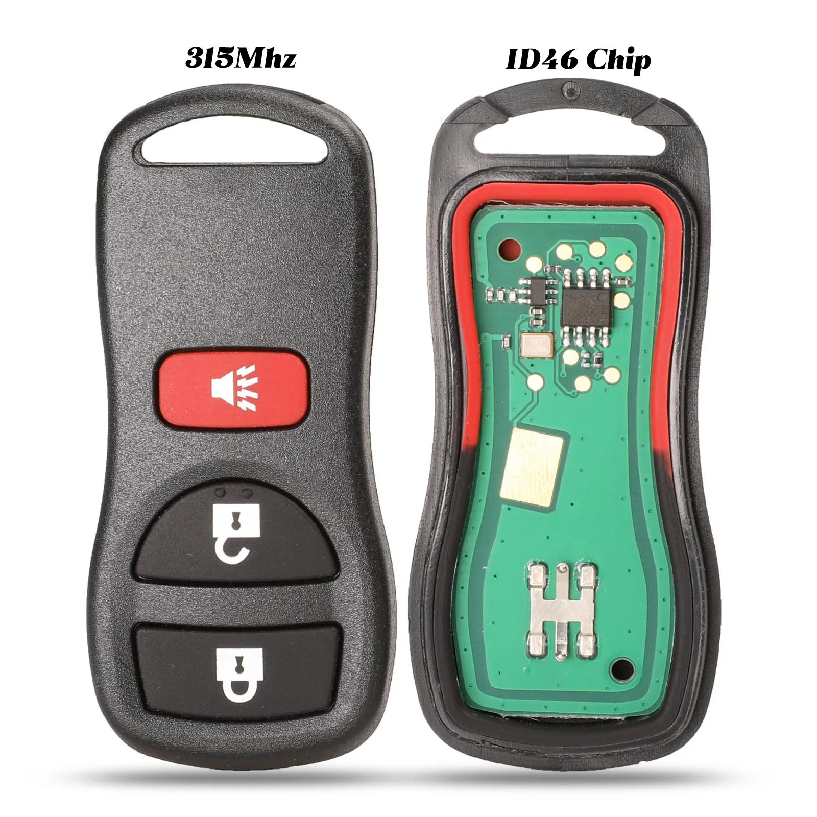 315MHZ 3 Buttons Car Keyless Entry Remote Key Fob Replacement For Infiniti/Nissan Frontier Murano Armada Pathfinder 2002-2008 | Автомобили