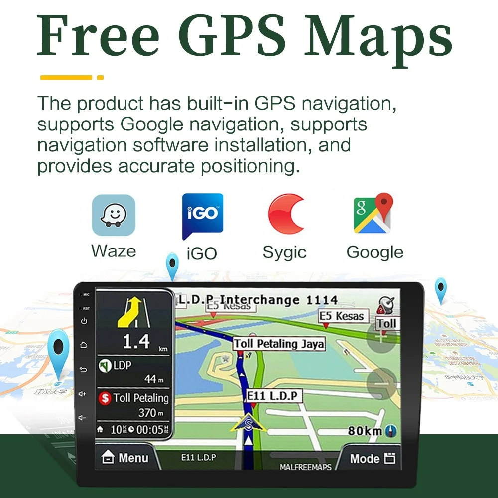 Автомагнитола на Android 10 0 4 Гб + 64 ГБ DSP RDS GPS карта мультимедийный видеоплеер для TOYOTA