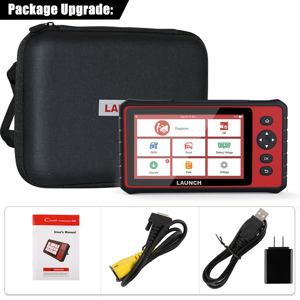 Launch X431 CRP909 полная система OBD2 сканер автомобильный диагностический инструмент с