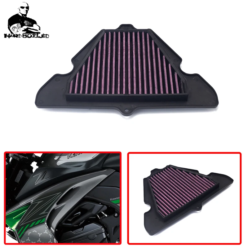 

NINJA 1000 Motorcycle Replacement Air Cleaner Intake Filter For Kawasaki Z1000 Z1000SX NINJA1000 KLZ1000 VERSYS 2013-2019 2018
