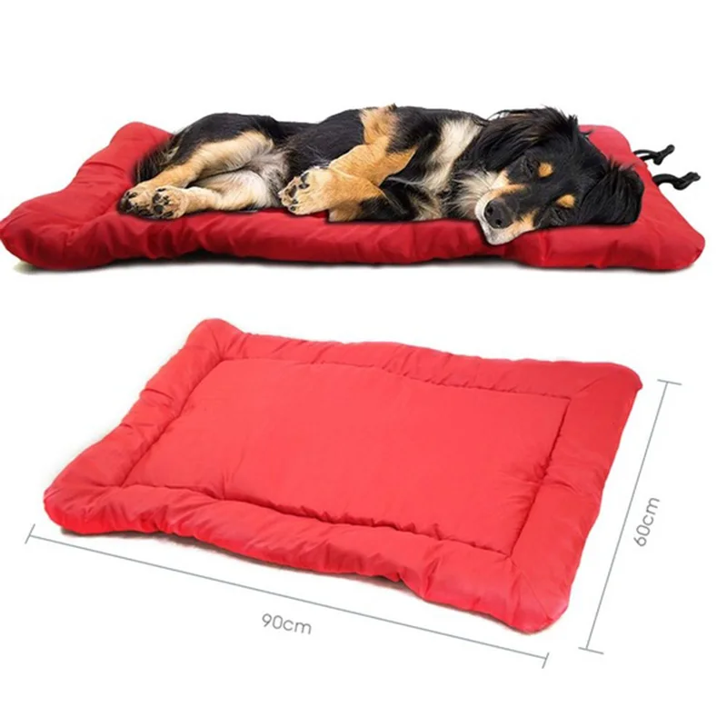 

3 Colors Large Pet Dog Bed Portable Folding Oxford Cloth Pet Mat Waterproof Travel Dog For Sofa Furniture Car Pad Anti-slip