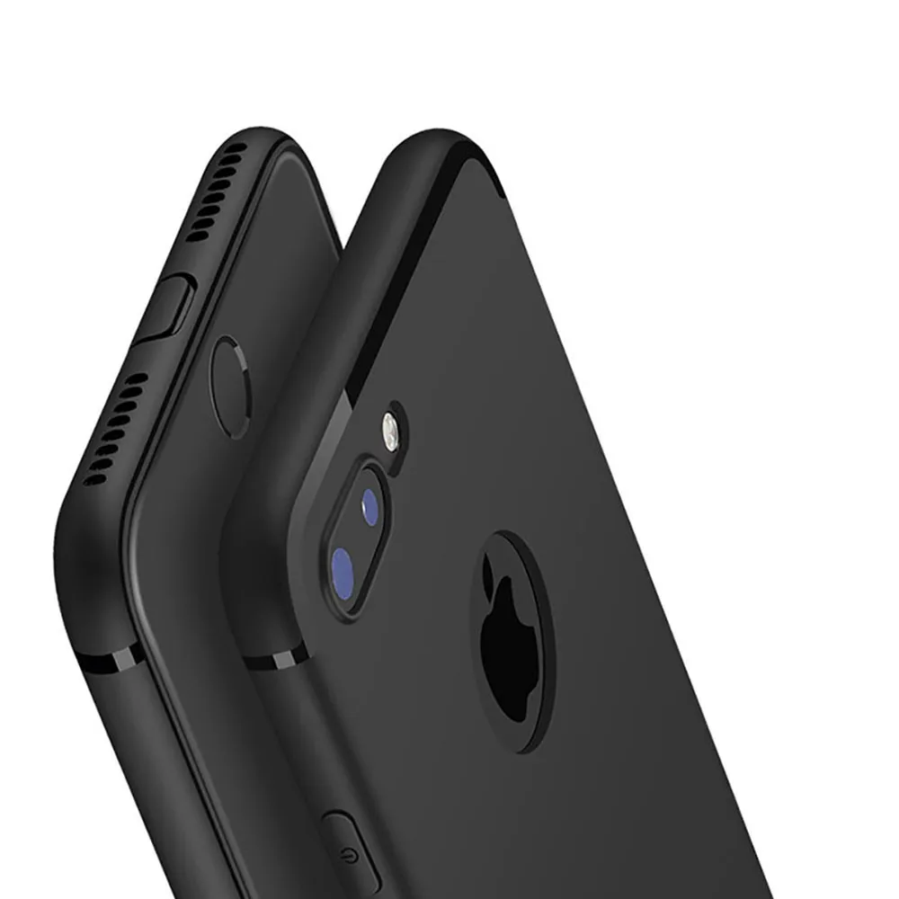 Роскошный Матовый Мягкий силиконовый чехол для iPhone 6 чехлы 6s Plus 5 5s 5SE яркие цвета