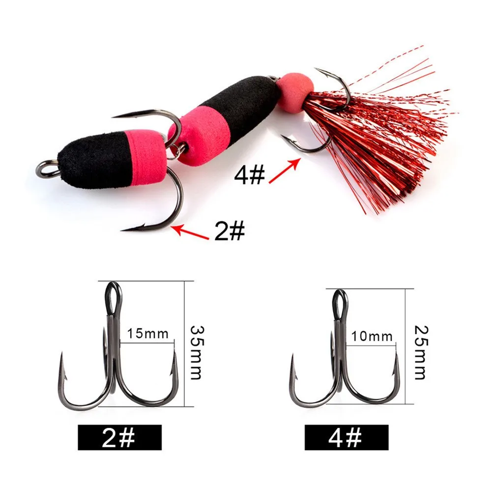 

Fishing Lure Soft Lures Foam Bait Swimbait Floating Jigging Artificial Pike Bait Mandula Floating Foam Bait Fishing Accessories