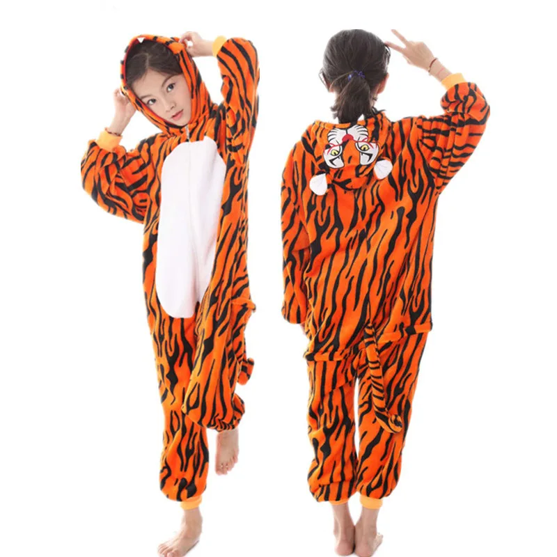 Комбинезон фланелевый с капюшоном для детей и взрослых пижама комбинезон