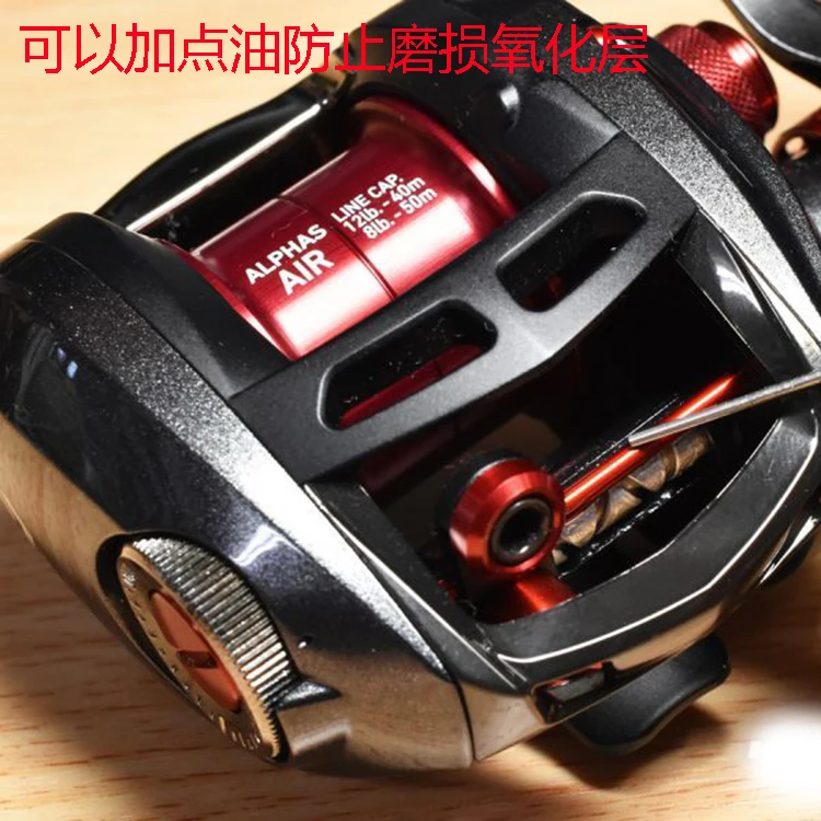 DIY красочный уровень ветровой вал винт на катушки от Daiwa