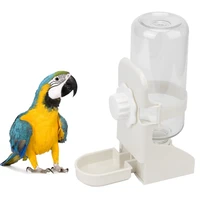 pet parrots birds drinker cat dog cage hanging water dispenser water feeder bowl for pigeon rabbit cat small pets 500ml