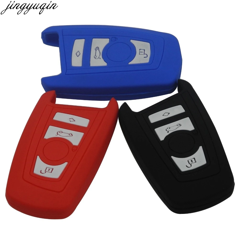 Пульт дистанционного управления 4B Силиконовый ключ Fob чехол для BMW E30 E34 E36 E39 E46 F10 F11