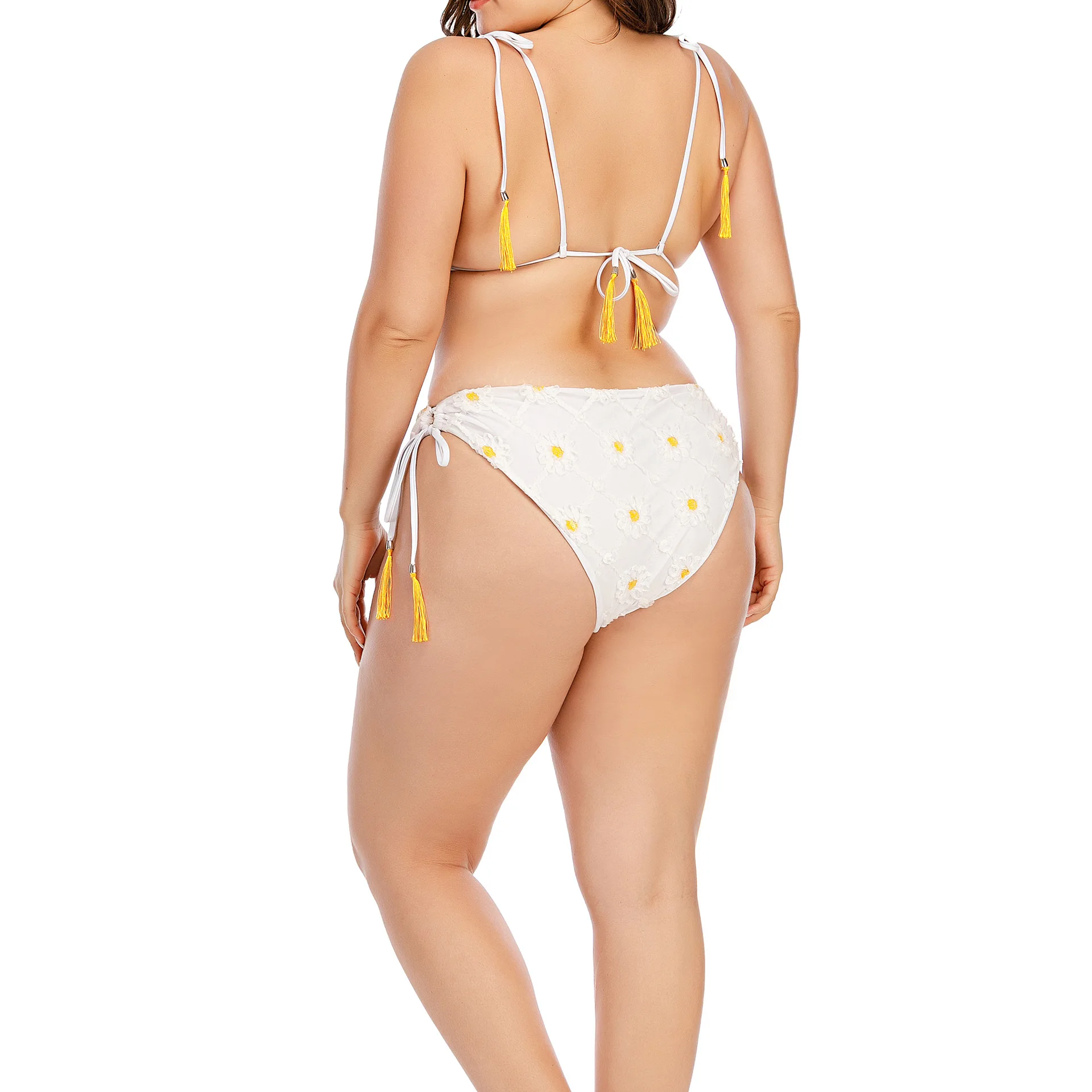 Swimsuit With Pushup Swimwear 2021 Bath Suit Outputs For Beach Women Bathing Bikini Three Piece Two Pure Print Polyester Sierra
