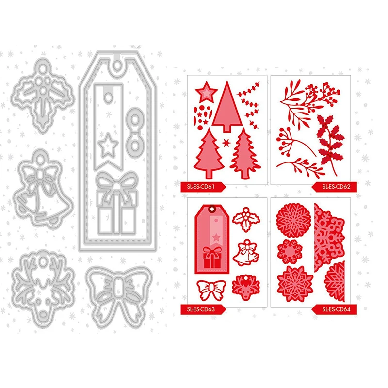

Christmas Tree Metal Cutting Dies Stencils for DIY Scrapbooking/photo Album stamps Decorative Embossing DIY Paper Cards
