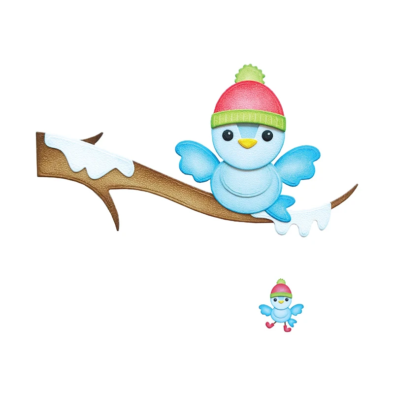 Птичий нож форма для резки металла серебряная рукоделия набор ручной работы