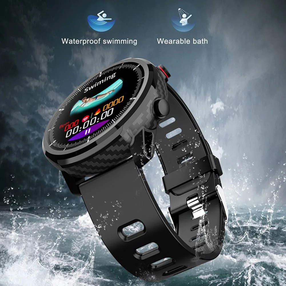 Senbono S10 HD экран Смарт часы сообщение Push Full Touch браслет IP68 Водонепроницаемый сердечного ритма кровяное давление Многофункциональный