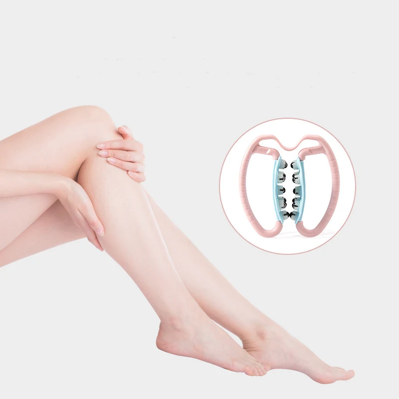 Шариковый массажер из нержавеющей стали ролик для рук ног шеи мышечной ткани