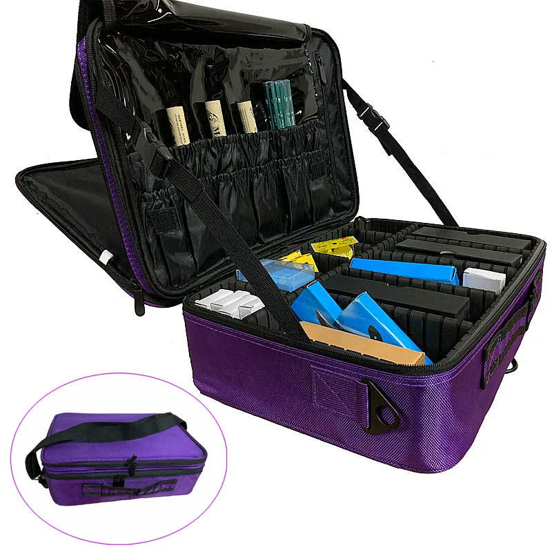 Женская модная косметичка дорожный органайзер для макияжа профессиональная