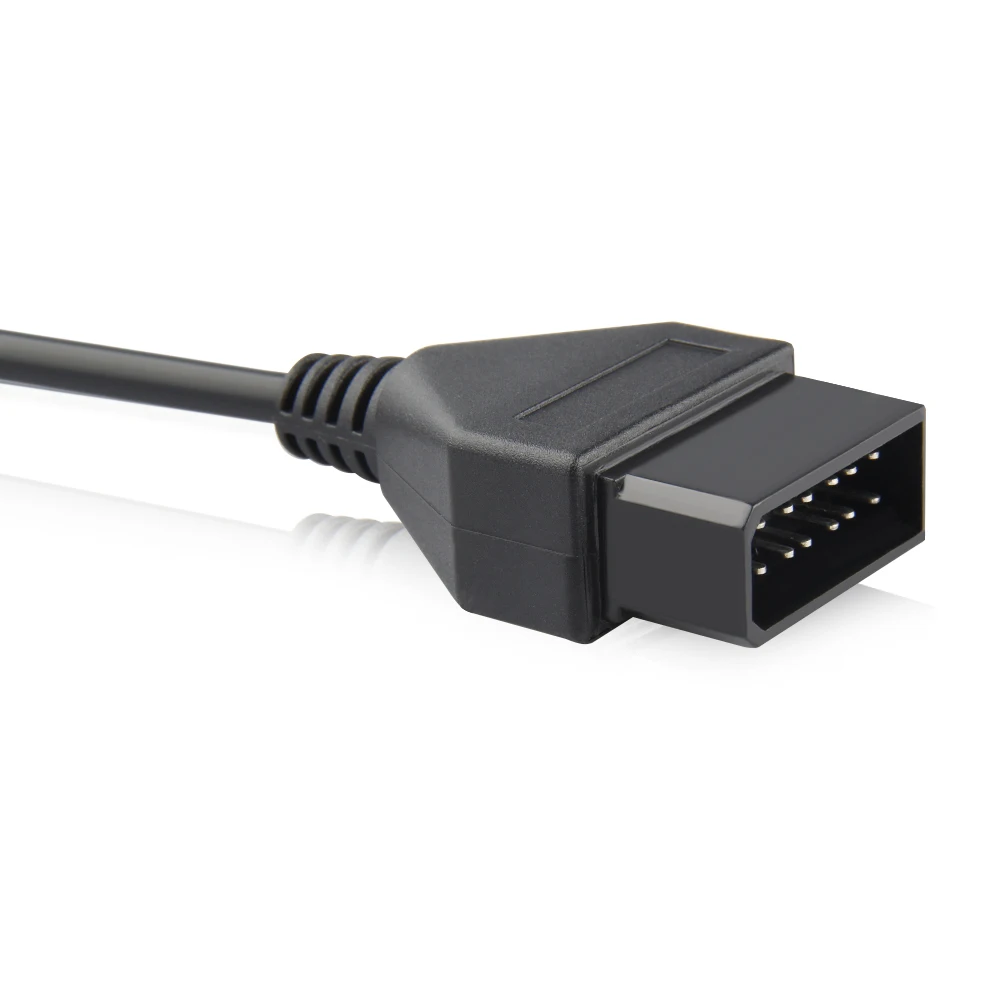 16 контактный Мужской до разъем OBD2/Удлинительный Кабель OBDII OBD2 16Pin мужчина к 16pin