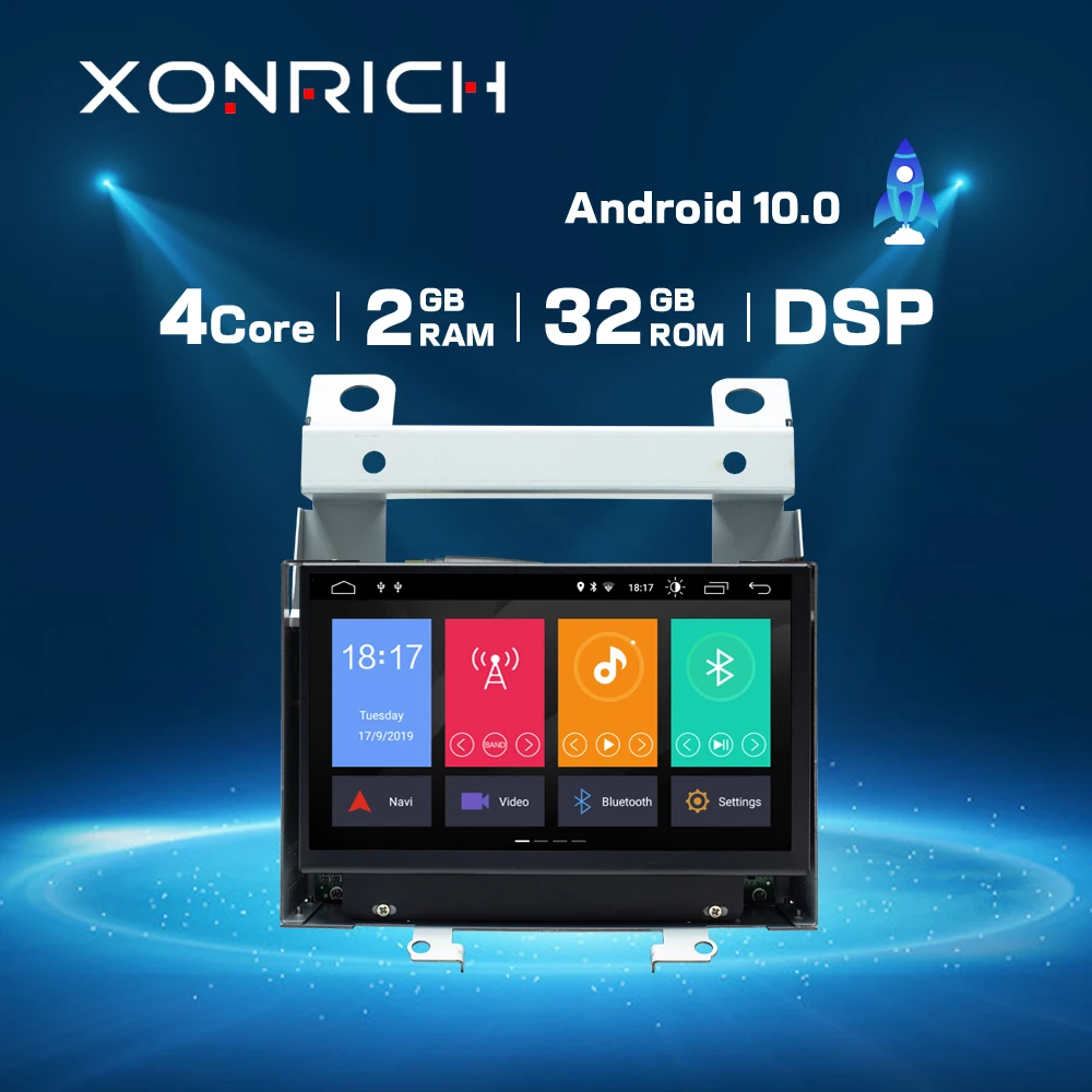 DSP Android 10 Автомобильный GPS для Land Rover Freelander 2 2007-2012 радио стерео Мультимедиа