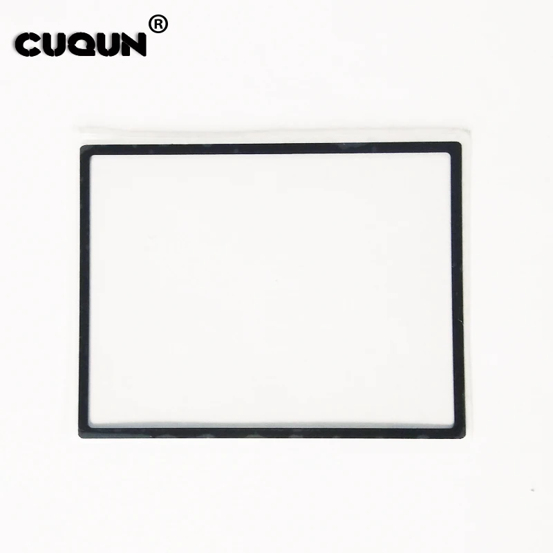 

Transparent Plastic Surface Top Protective Screen For NintendoDSi Mirror Lens Screen Black Frame