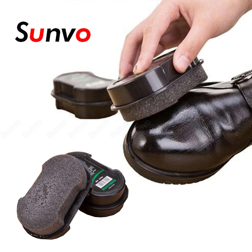 

Leather Shoe Maintenance Cleaning Care Shoe Brush for Leather Boots Bags Polish Sponge Shoes Cleaner Bruch Dust removal Tool