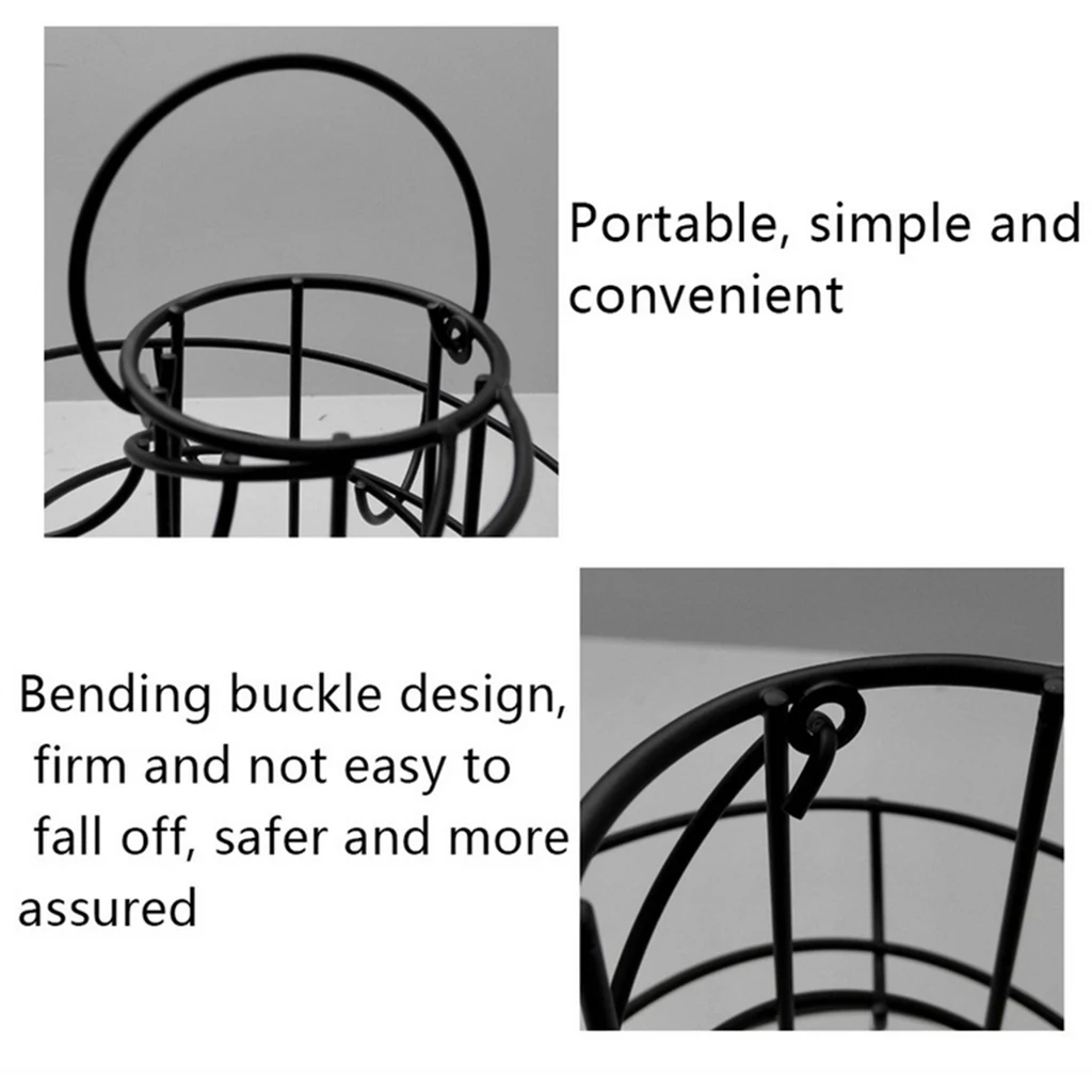 Современный Железный спиральный держатель для яиц роликовая стойка органайзер 24