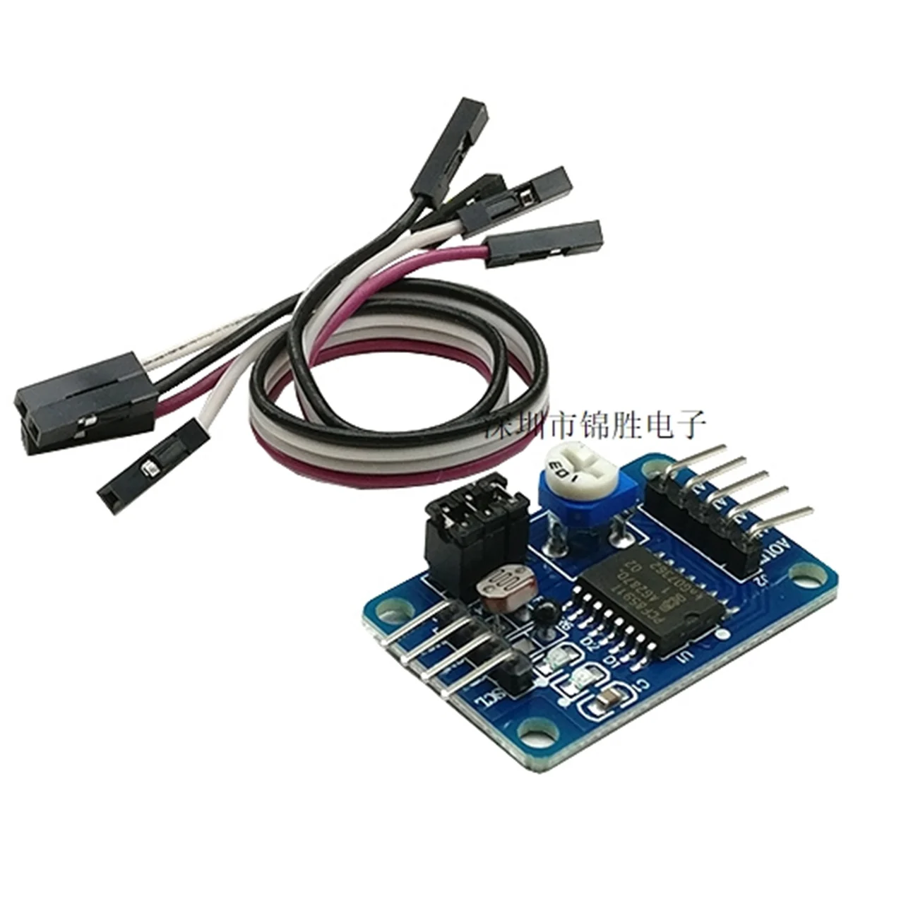 Преобразование аналогового сигнала в цифровой/аналоговой преобразователь PCF8591