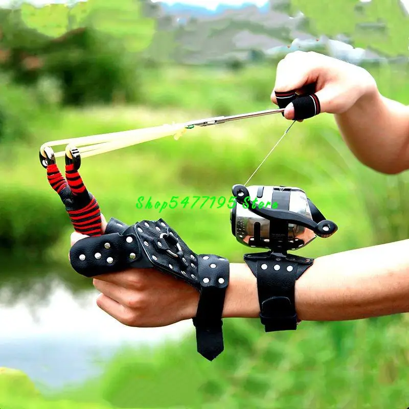 

Professional Hunting Slingshot Fishing Reel Slingshot Compound Bow Shooting Archery Arrow Accurate Catapult Fish Gear Sling Shot