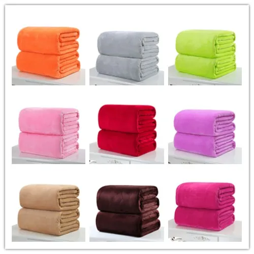 50*70cm Pet Dogs and Cat Velvet Blanket Super Soft Warm Solid Micro Plush Fleece Throw Rug Sofa Bedding | Дом и сад