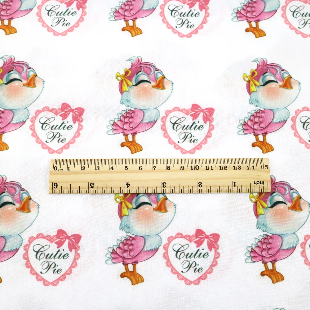 David accessories 50*145cm patchwork printed cotton fabric for Tissue Kids home textile for Sewing Tilda Doll,c2906 - Цвет: 1058803001
