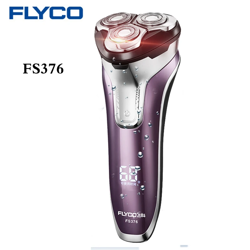 Flyco FS376 электробритва 3D плавающая головка портативный Перезаряжаемый корпус