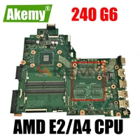 for hp pavilion 240 g6 14 bw 14z bw laptop motherboard da00p2mb6d0 925545 601 925542 601 with amd e2a4 cpu ddr4 100 fully test