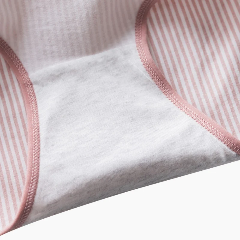 2020 новые женские трусики в полоску для девушек милые японские хлопковые трусы со