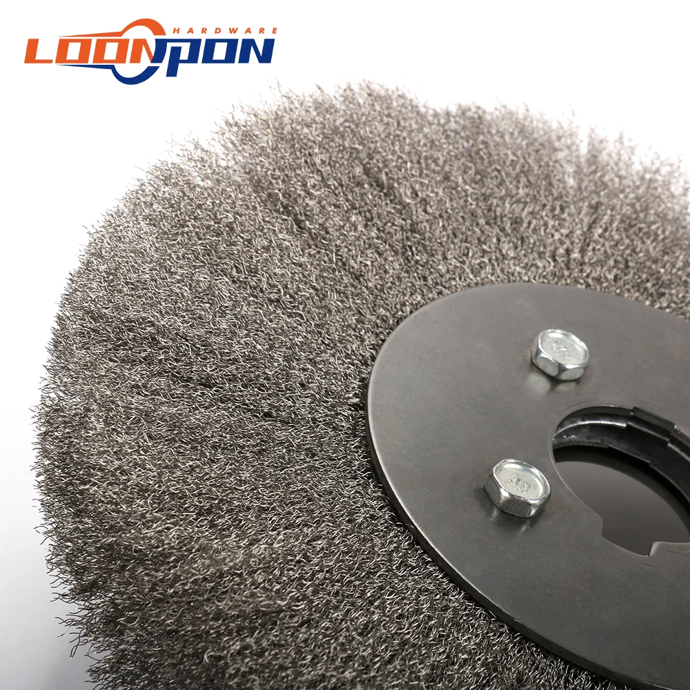 Щетка для колеса из нержавеющей стали 3 &quot 10&quot шлифовального станка полировки