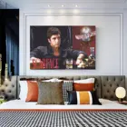 Al Pacino Scarface The World Is Your холст, художественный плакат и Настенная картина, современный семейный Декор для спальни, плакаты