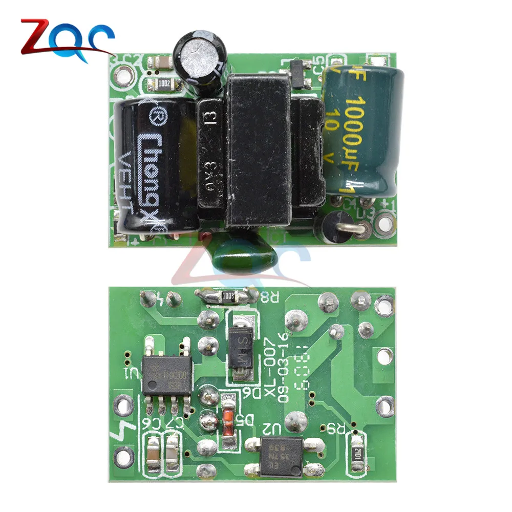 Переменный ток 220 В до 5 В DC понижающий трансформатор модуль питания для Arduino AC-DC 5В 700мА 3,5 Вт преобразователь регулятора напряжения