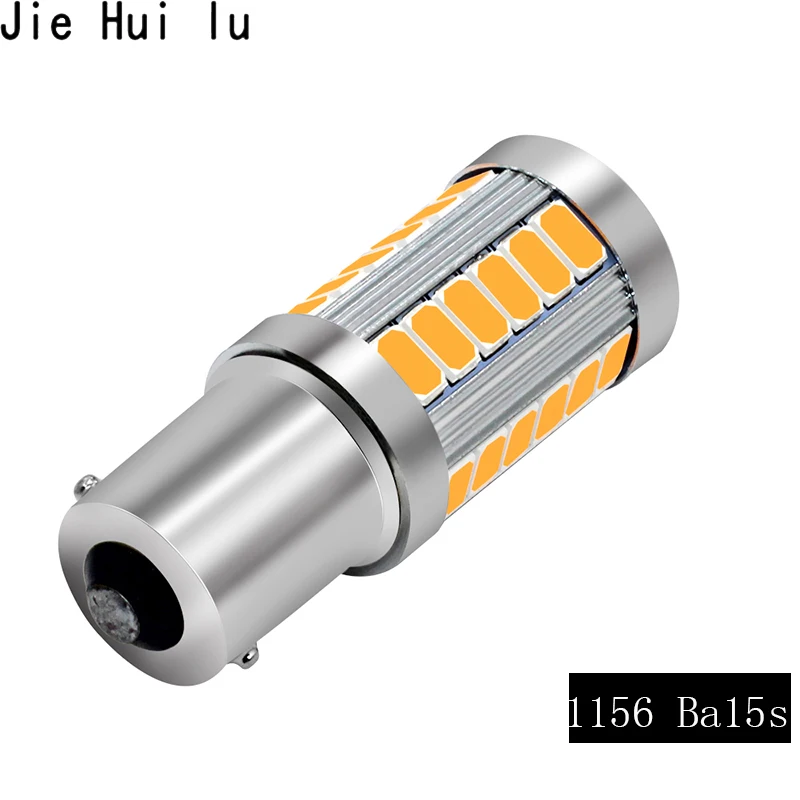 7443 1157 1156 5630 5730 BA15S P21W 33 Smd светодиодные лампы для автомобиля с тактовой мерцающей лампы стоп сигнала фонари заднего хода лампы дневного света красный цвет: желтый, белый 12V