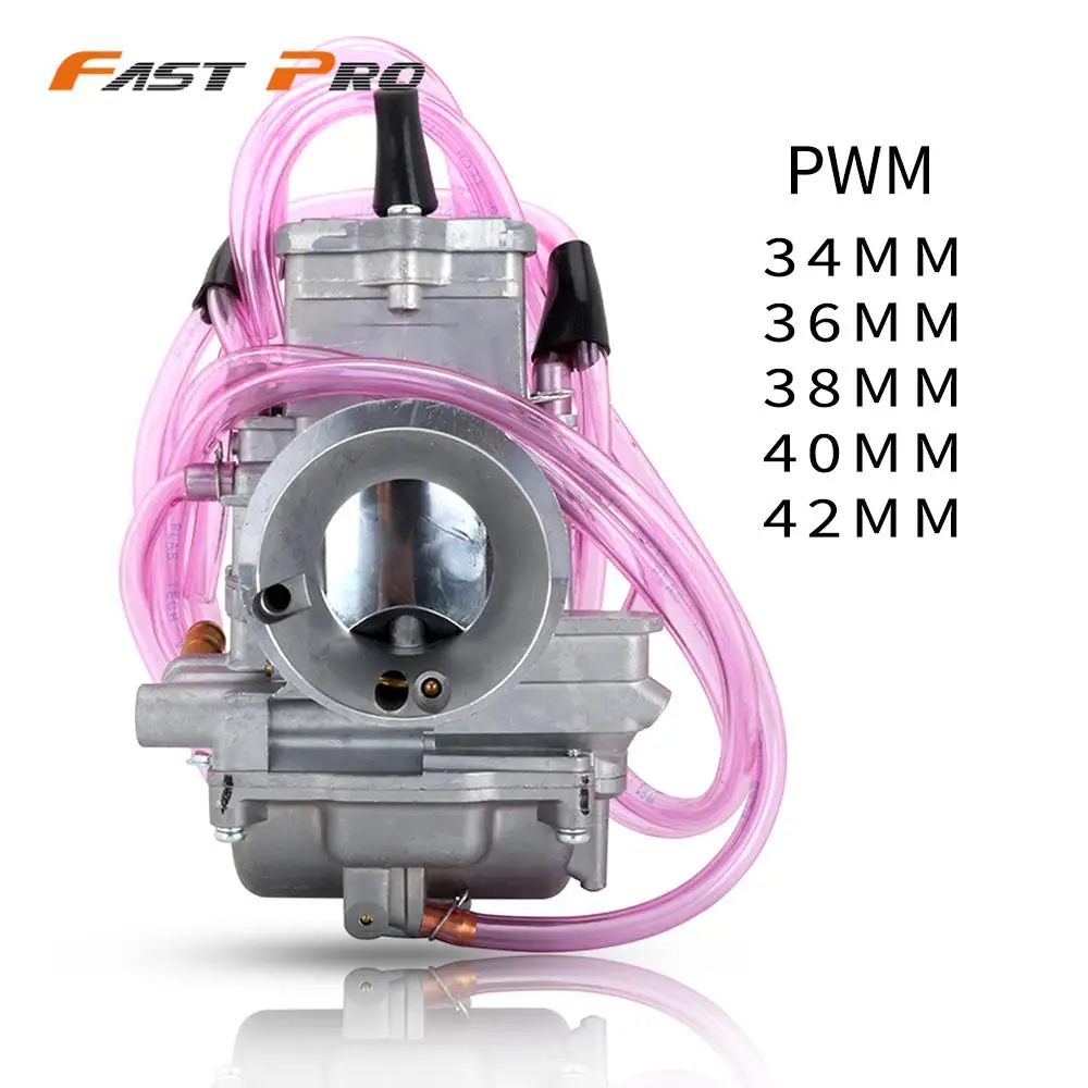Карбюратор для мотоцикла 34/36/38/40/42 мм карбюратор PWM Keihin с Power Jet гоночный