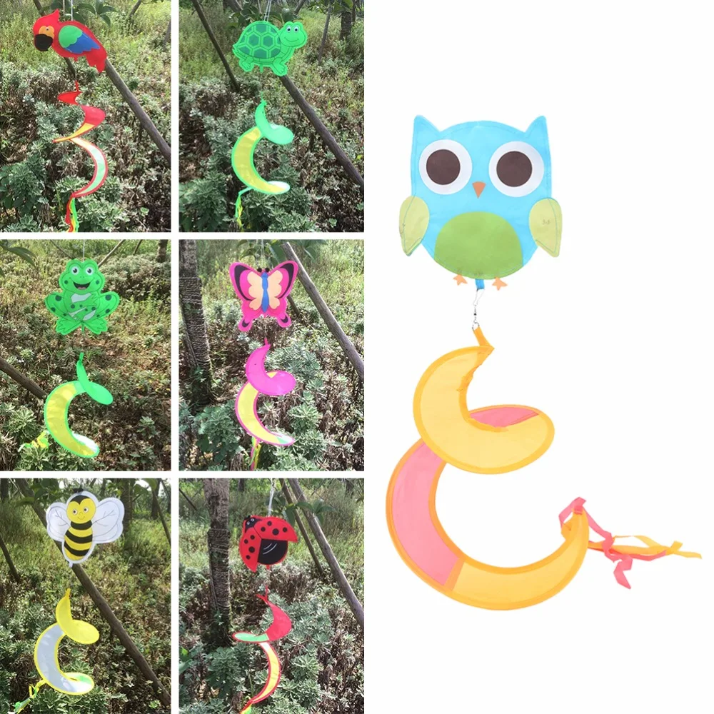 

1Pc Animal Spiral Windmill Colorful Wind Spinner Lawn Garden Yard Outdoor Decor Kids Toy