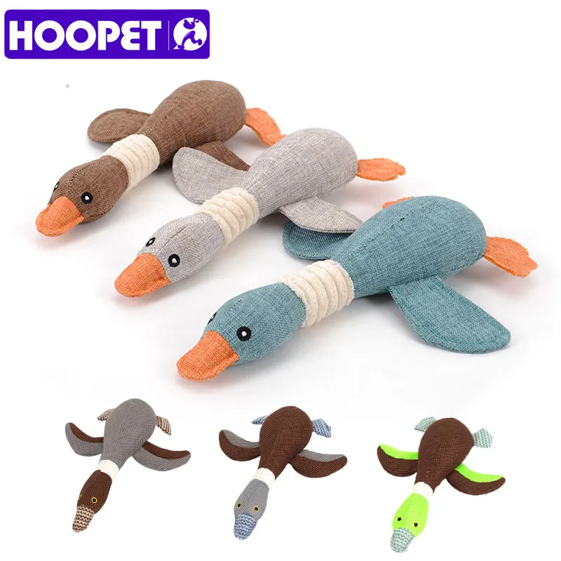 HOOPET Pet Dog Dayan Sound Toys Solid Resistance To Bite Playable High Quality Blue Gray Brown Funny Pet Toy