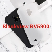 premium case for blackview bv5900 phone coque case soft tpu pure black transparent silicone cover funda capas 5 7 inches
