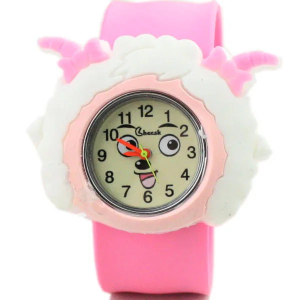 Хит продаж красивые детские часы с рисунком овцы и козы для мальчиков девочек