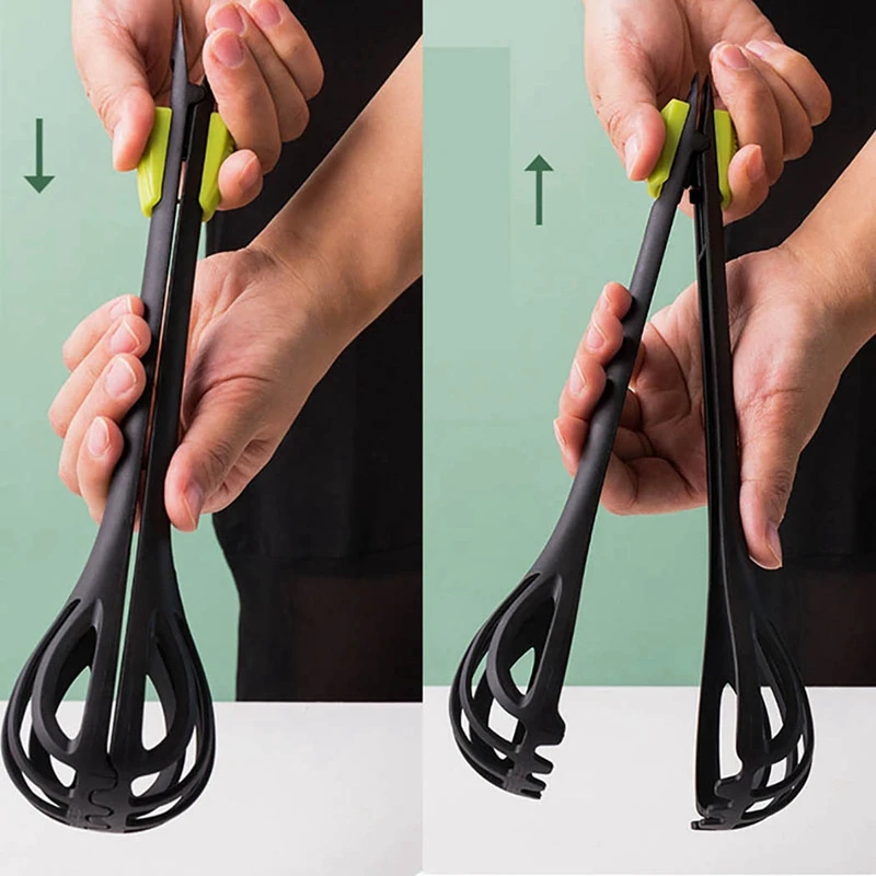

Nylon Egg Beater Creative Versatile Manual Egg Whisk Food Tongs Multi Purpose Baking Cooking Gadgets for Kitchen