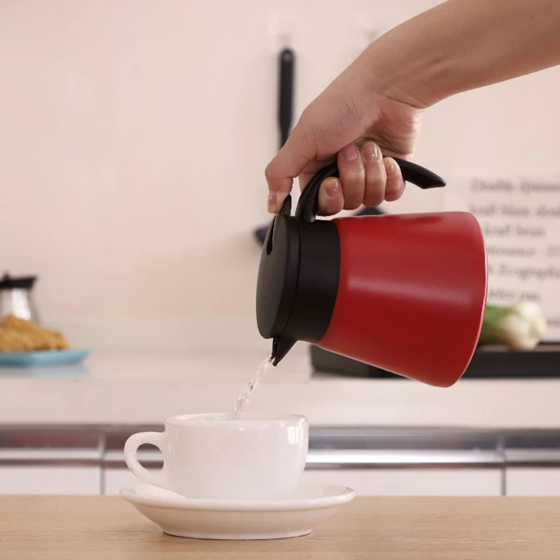 600 мл Изолированная бутылка для воды отжимной тип чайник из нержавеющей стали с