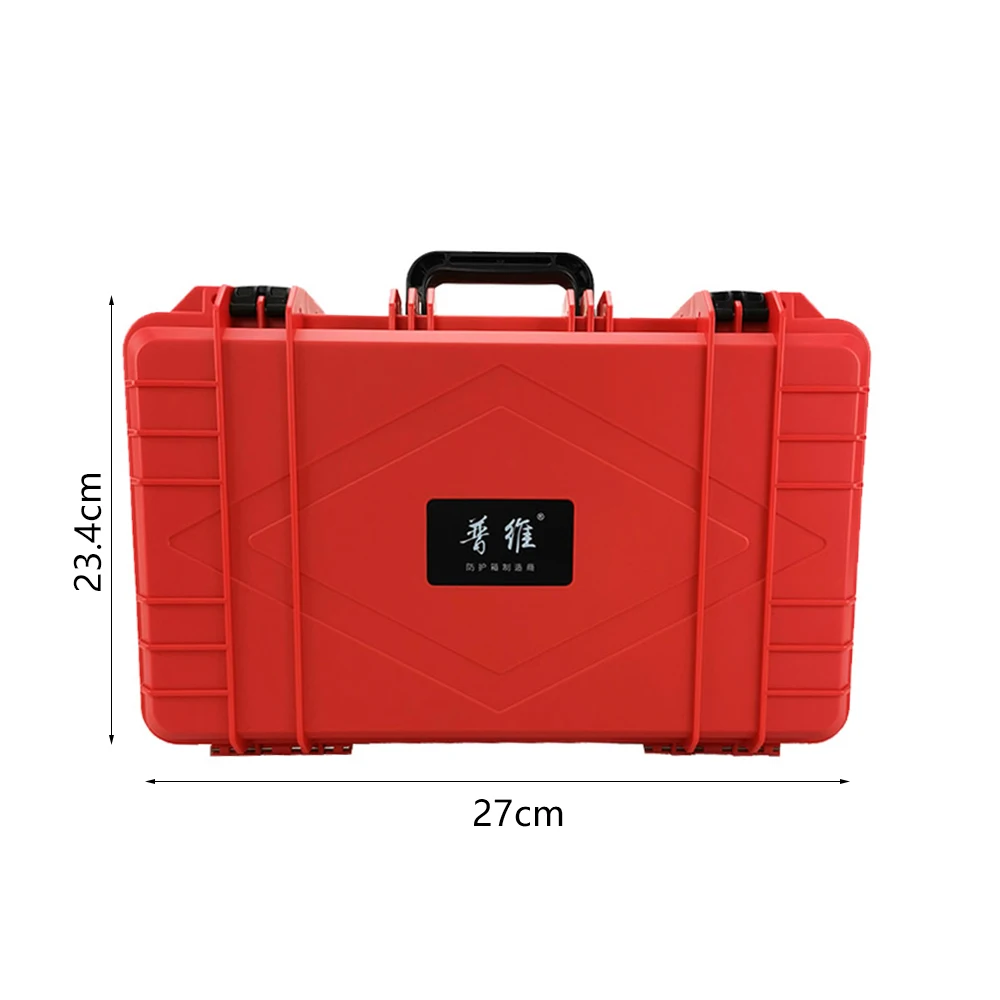 

Portable Plastic Safety Protection Box Instrument Case Camera Equipment Waterproof Shockproof Tool Box With Sponge