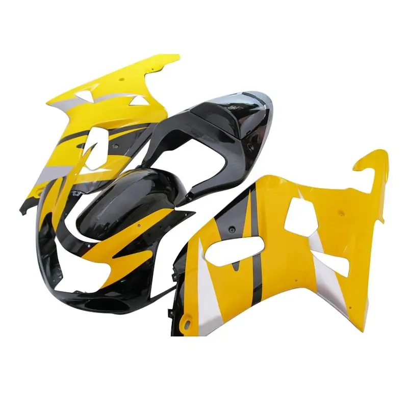 Высококачественный желтый черный комплект обтекателей для Suzuki GSXR600 750 K1 01 02 03 GSXR 600 GSXR750 2001 2002 2003 обтекатели TY28