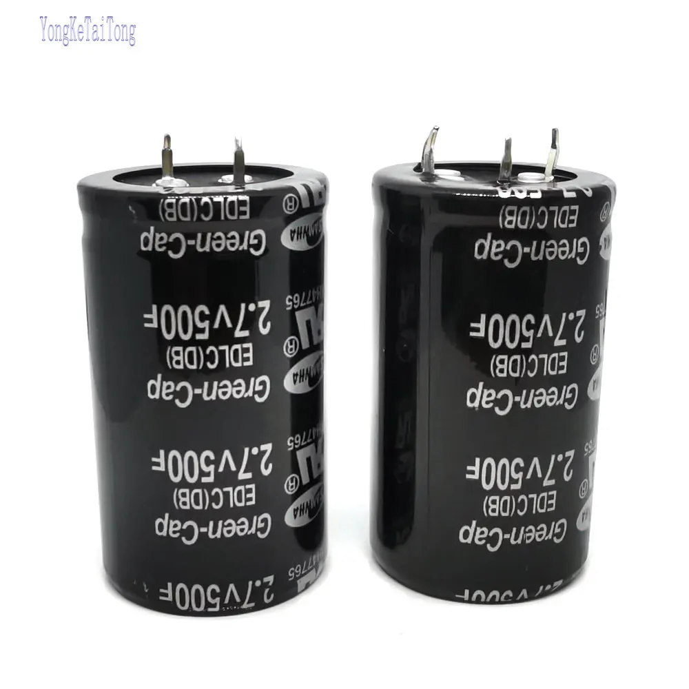4 шт. 2.7V500F 2 7 V 500F 500F2.7V 35*60 мм фарадный конденсатор с алюминиевой