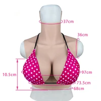transgender false breast forms crossdresser artificial silicone fake boobs g cup shemale pechos crossdressing cosplay latex