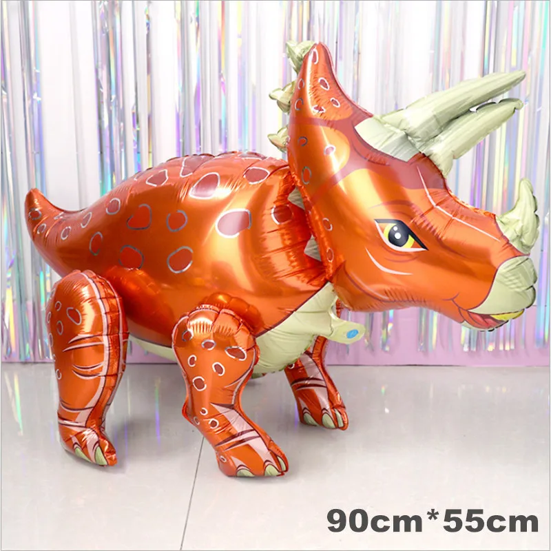 Large 4D Walking Dinosaur Foil Balloons , Children 's Animal Toys , Birthday Party , Baby Shower Decoration