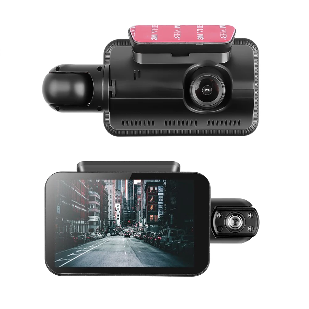 3.5&ampquot Inch Dual Lens Car DVR Auto Camera Dvrs FHD1080P Night Vision Parking Video Registrator Dash Cam Recorder Camcorder Vehicle |