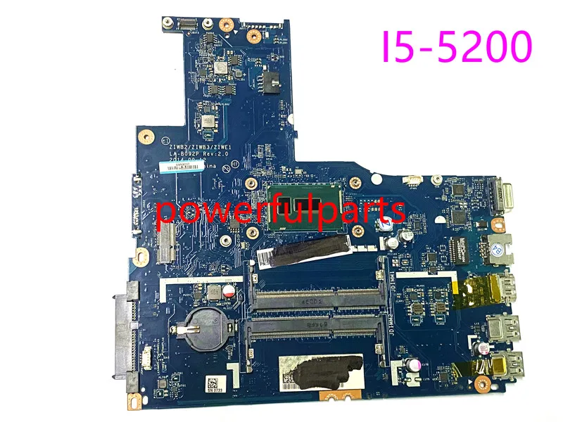 100% рабочая материнская плата lenovo Φ системная ZIWB2 B50-70 SR23Y Intel 2 20 ГГц | Компьютеры и